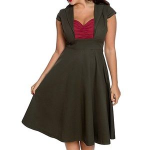 Lindy bop Cherie green dress